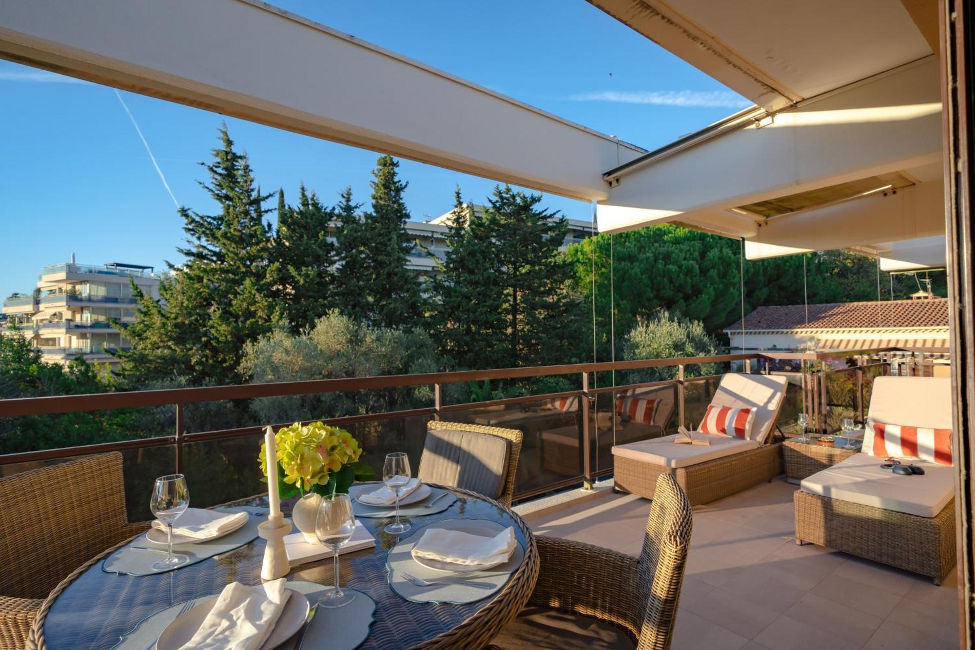 Deluxe Appartement met 1 Slaapkamer en Uitzicht op de Tuin