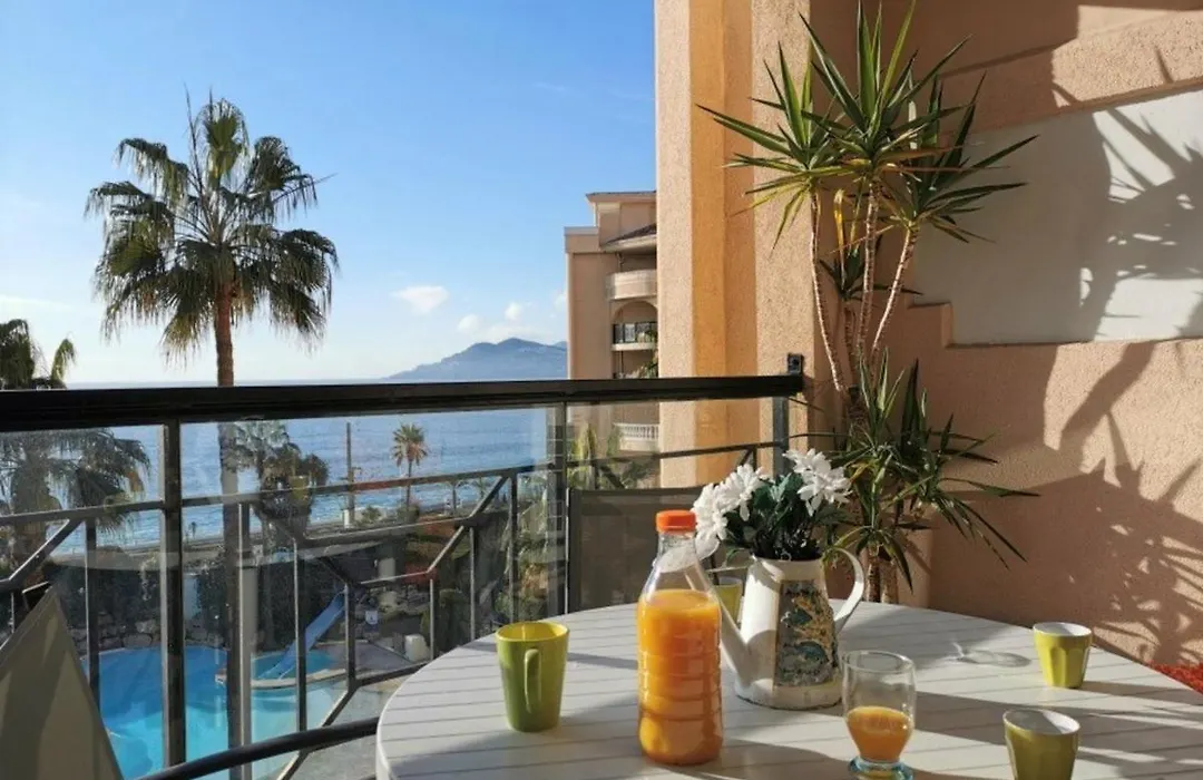 Appartement 2 Pieces Climatise Avec Piscine A 200M De La Plage - Fr-1-609-2-1
