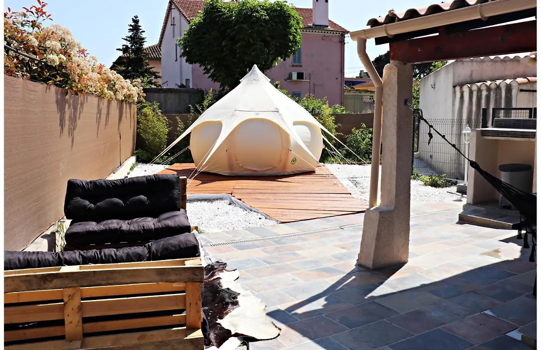 Superbe Glamping Avec Terrasse Privative 5Min Mer-1