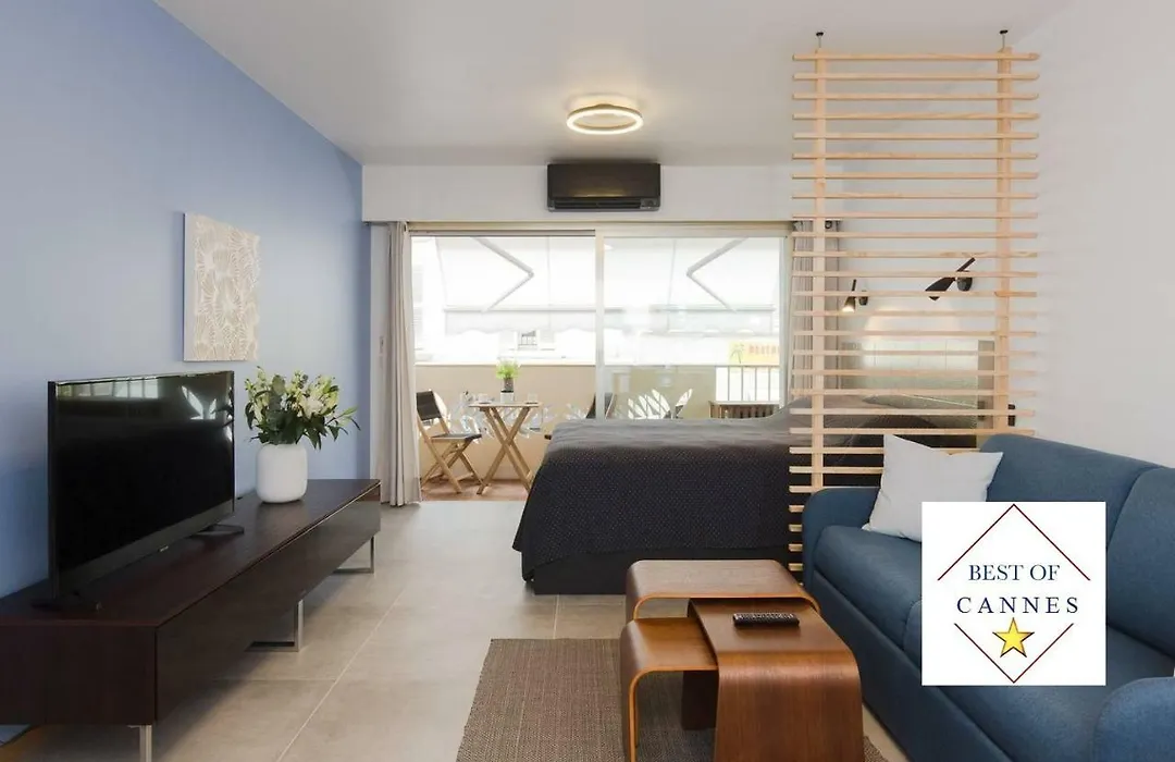 Cannes New Apartment, Palais Des Festivals, Croisette, Beaches-1