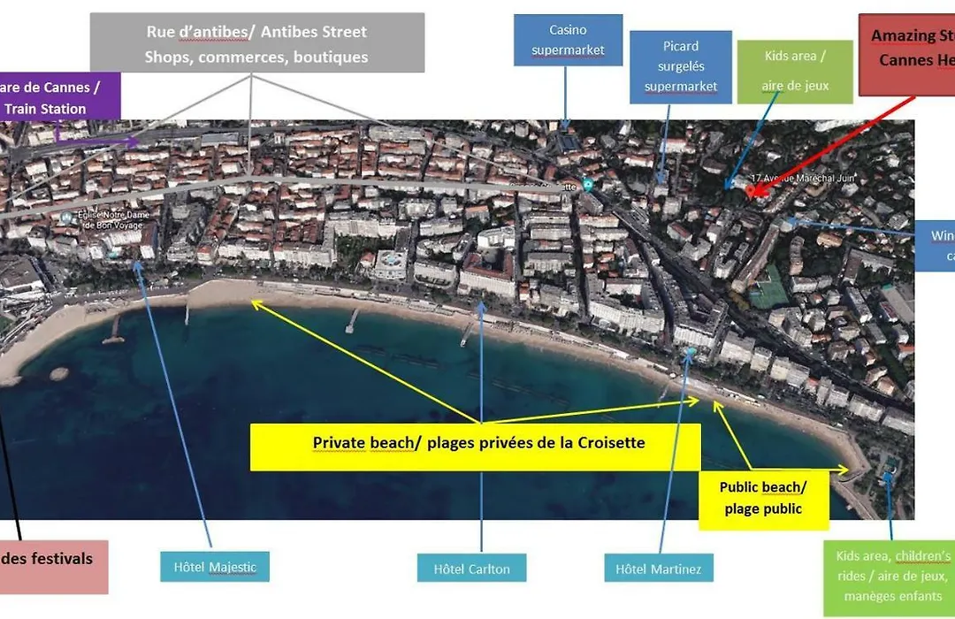 Amazing Studio Cannes Centre - Terrasse Ensoleillee - 5 Min Croisette-1
