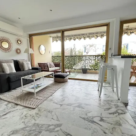 Amazing Studio Cannes Centre - Terrasse Ensoleillee - 5 Min Croisette-3