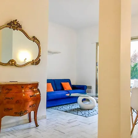Cannes - Beachfront With Private Garden - Palm Beach Croisette-2