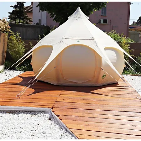 Superbe Glamping Avec Terrasse Privative 5Min Mer-3