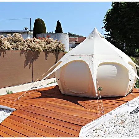 Superbe Glamping Avec Terrasse Privative 5Min Mer-2