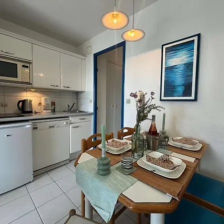 Appartement 2 Pieces Climatise Avec Piscine A 200M De La Plage - Fr-1-609-2-2