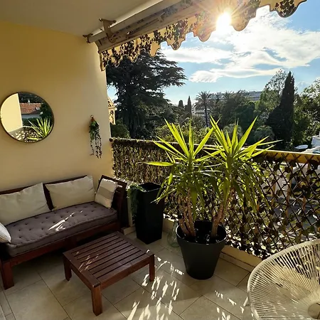 Amazing Studio Cannes Centre - Terrasse Ensoleillee - 5 Min Croisette-2
