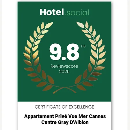 Appartement Prive Vue Mer Cannes Centre Gray D'Albion-3