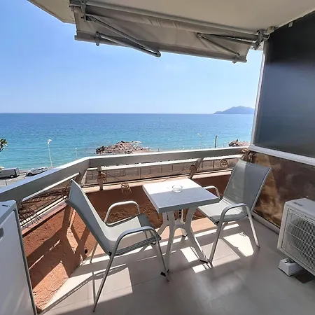 Studio Beautiful Sea View Direct Beach Access Parking Ac-2