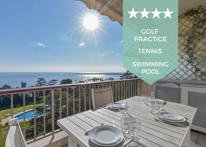 Kikiloue Sea View - 8-Hectare Park - Swimming Pool - Tennis - Golf Cannes