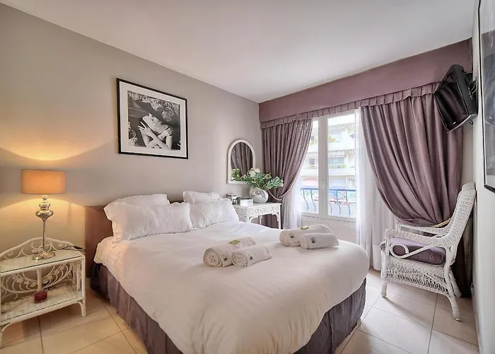 Haustierfreundliches Upstays Terrace 62M Apartment Near Beaches Cannes