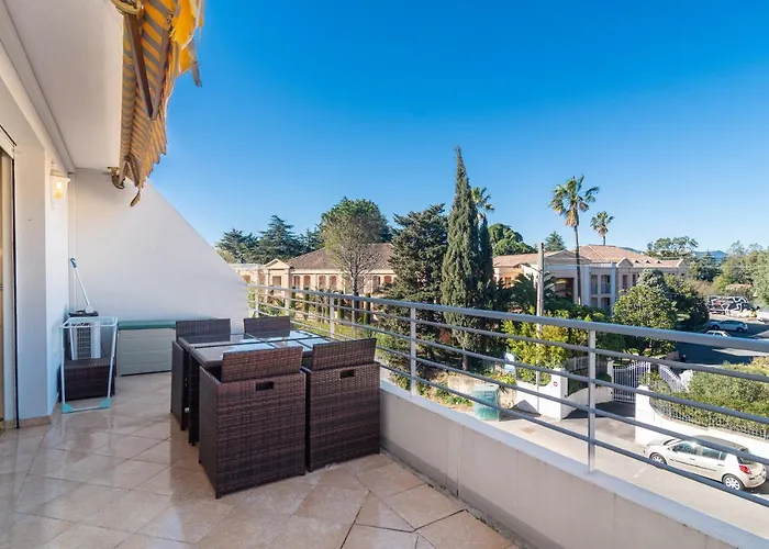 Studio Terrasse - Piscine- Tennis Cannes acceptant les animaux