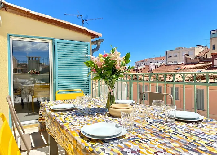 Luxury T3 Scls - Wifi, Clim, Jacuzzi, Centre-Ville Cannes